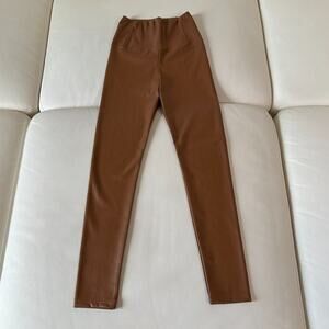 Aritzia Wilfred Free Faux Leather Leggings